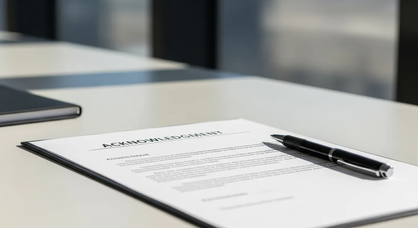 acknowledgment or acknowledgement