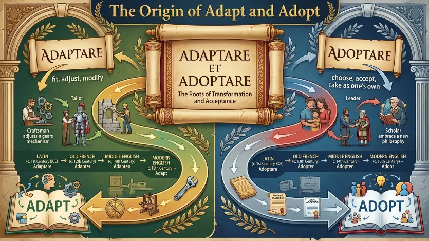 The Origin of Adapt or Adopt