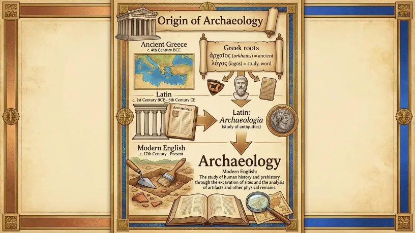 The Origin of Archeology or Archaeology