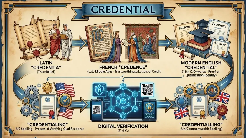 The Origin of Credentialling or Credentialing