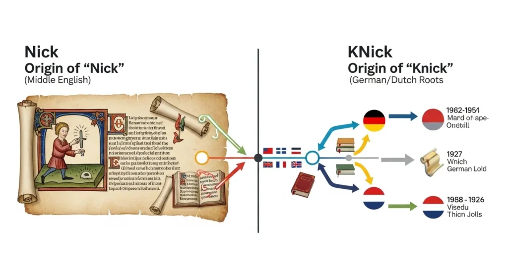 The Origin of Nick or Knick