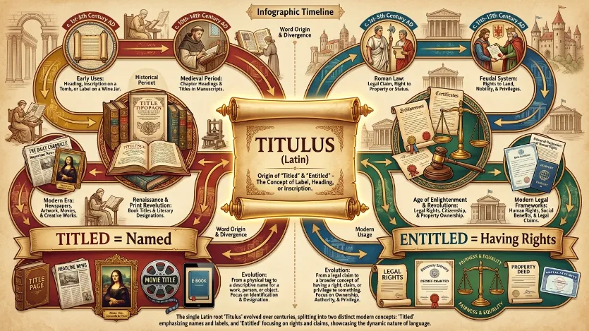 The Origin of Titled and Entitled